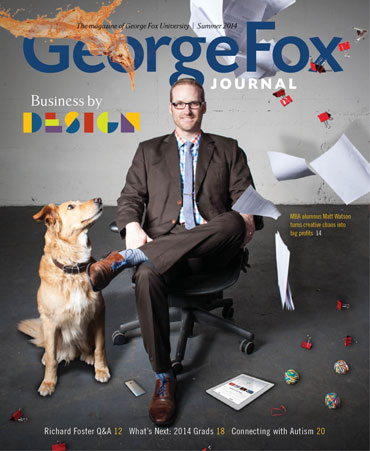 Cover image of George Fox Journal Summer 2014