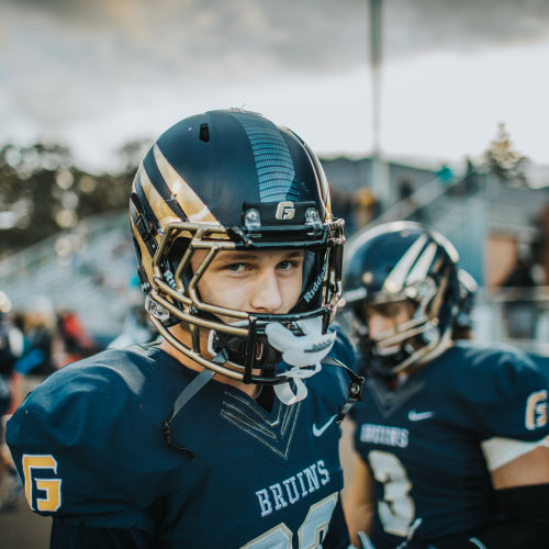 George Fox football players