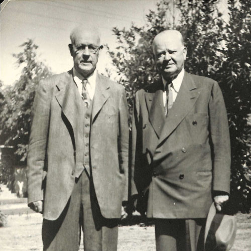 Levi Pennington and Herbert Hoover