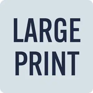 'Large print' icon