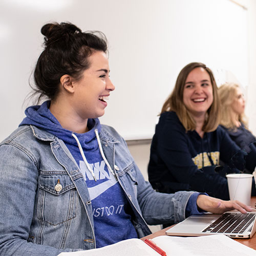 adult degree program classroom