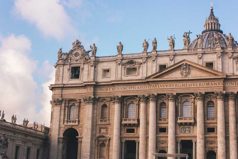 A cathedral in Rome