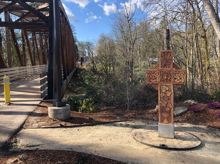 Cross sculpture