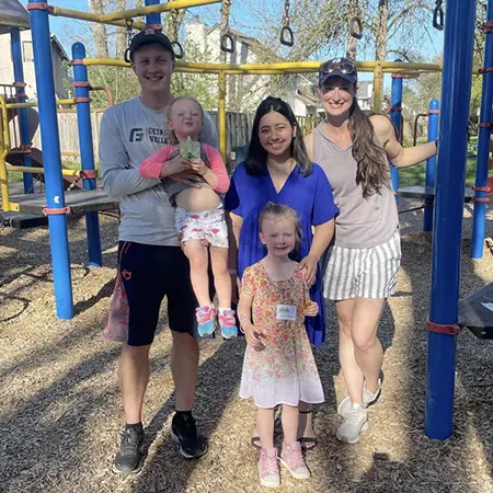 The Davis family