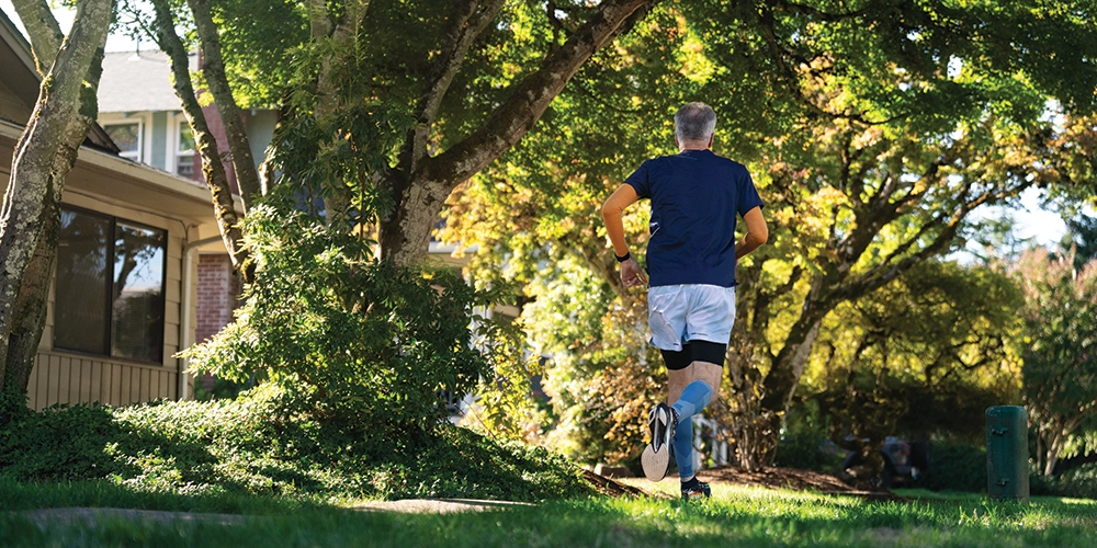 President Robin Baker running