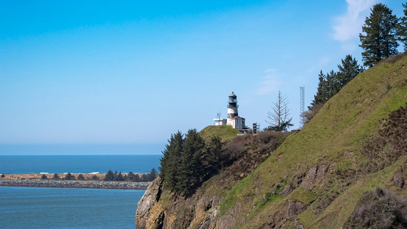 lighthouse at Cape Disappointment