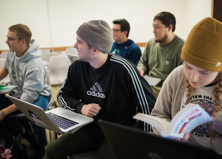 undergraduate business classroom