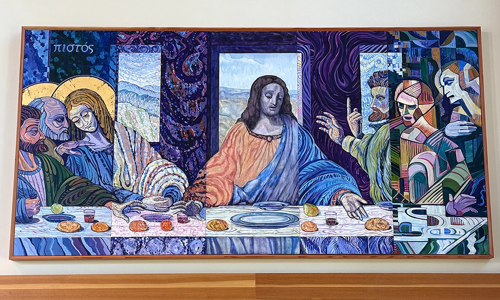 Peaceable Kingdom painting