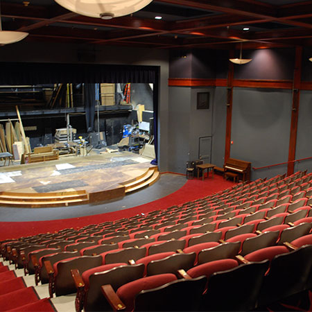 Interior of auditorium