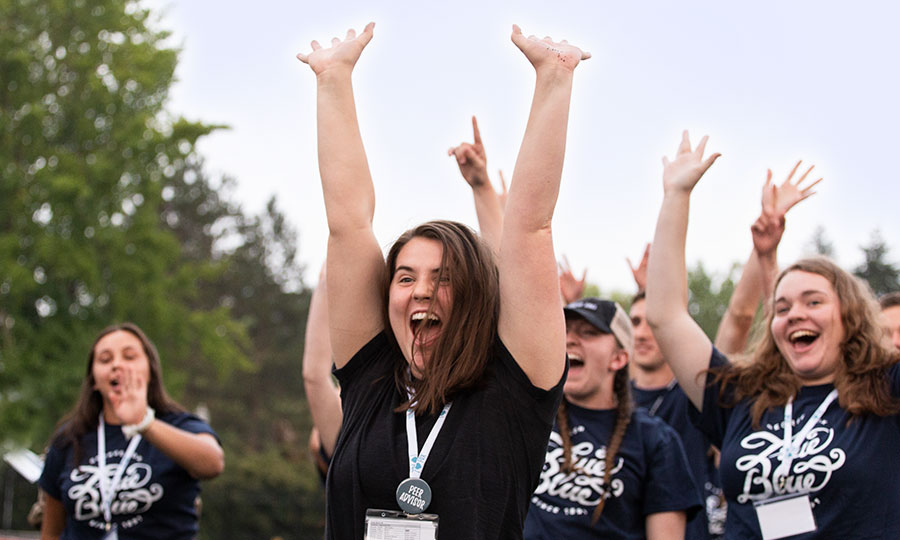 Students at the Bruin Bound Summer event