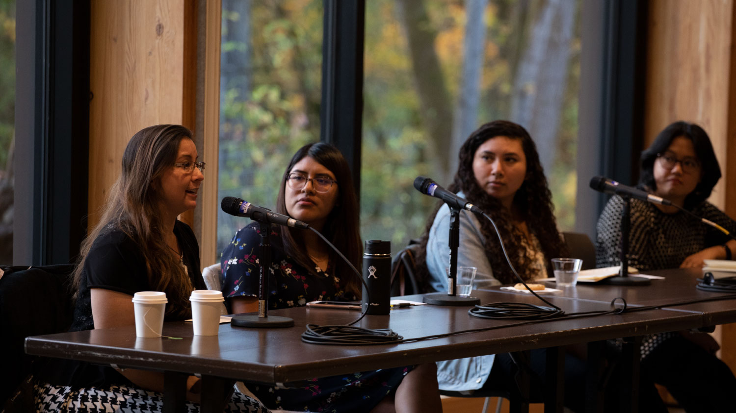 Speakers at the Women of Color Diverse Tea Event