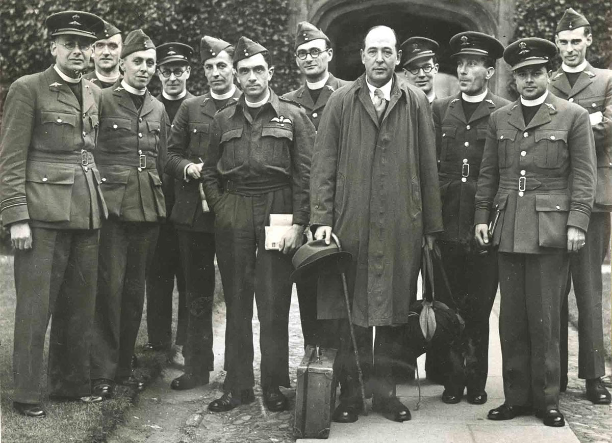 C. S. Lewis visiting the RAF Chaplains’ School