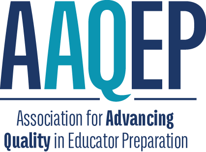 Association for Advancing Quality in Educator Preparation (AAQEP) logo