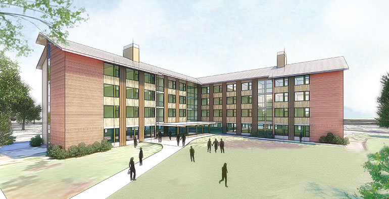 New Dorm rendering