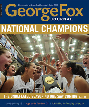 Cover image of George Fox Journal Spring 2009