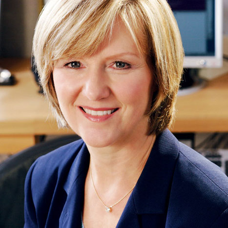 Peggy Fowler smiling