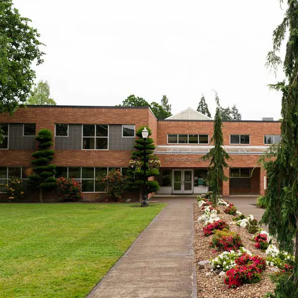 Exterior of the Murdock Library