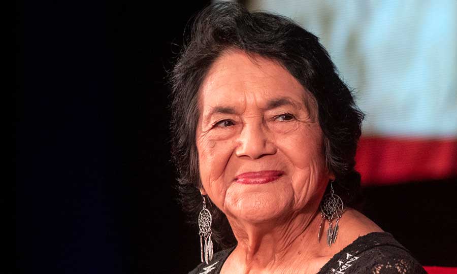 Image for Civil rights activist Dolores Huerta speaks at George Fox University on March 8