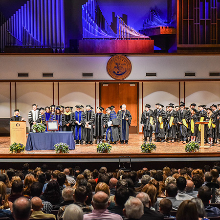 PsyD program hooding ceremony