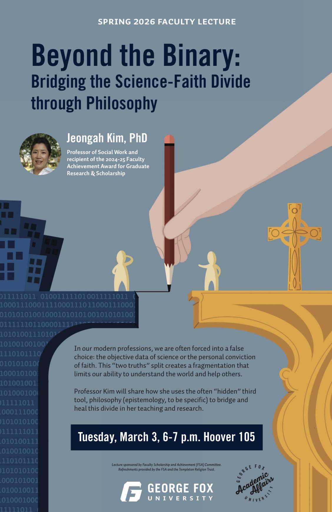 Spring 2026 Faculty Lecture Poster