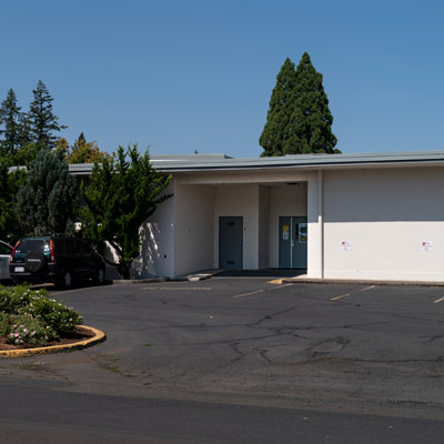 exterior image of the mail room