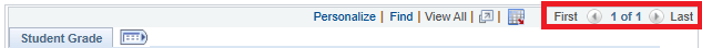 page navigation arrows highlighted