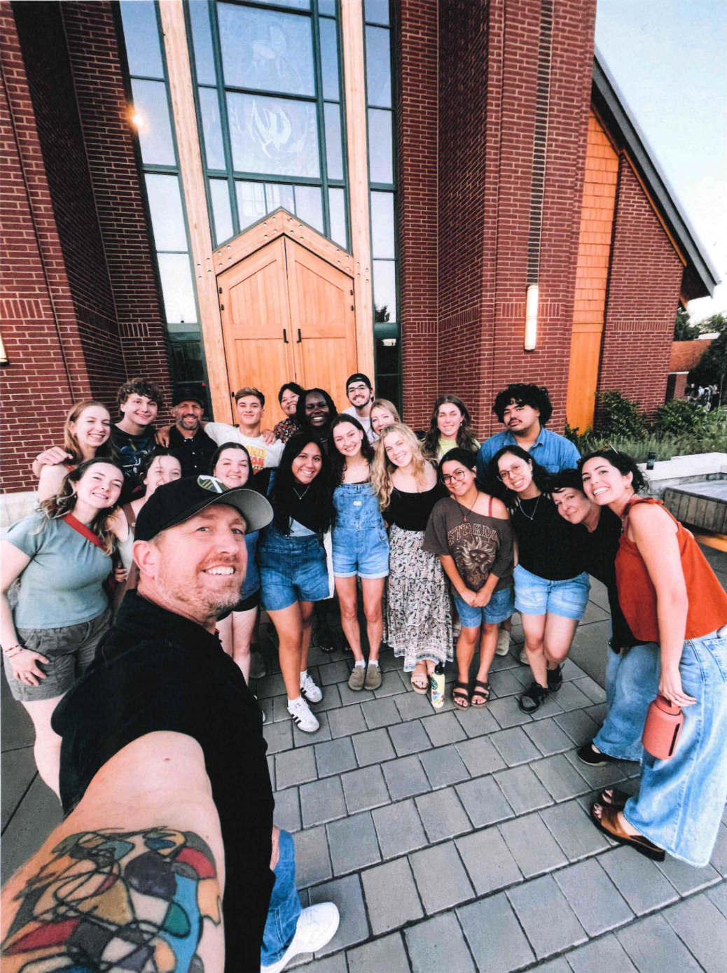 2025 SpiL interns at The Chapel