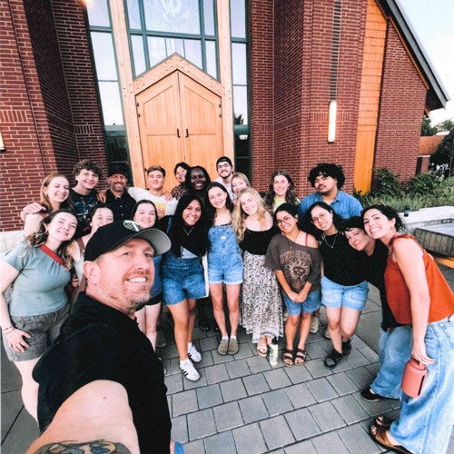 2025 SpiL interns at The Chapel