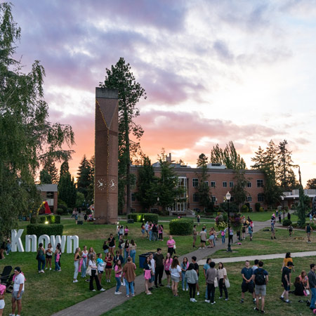 party on the quad