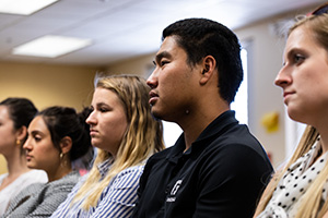 Students in George Fox University's PsyD program